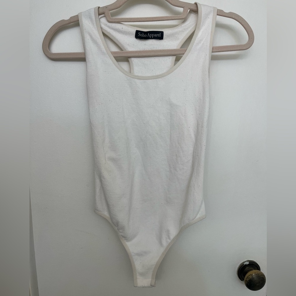 Soho Apparel White Bodysuit
